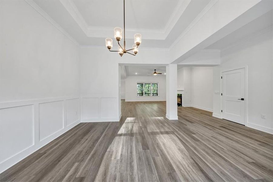Spacious, unfurnished interior of a new home in Tuscany Hills, Douglasville (Image 15).