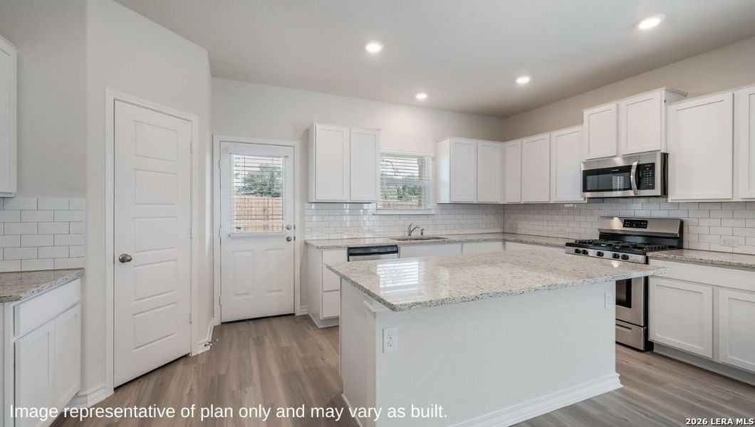 Furnished interior view inside a new home in Riverstone at Westpointe, San Antonio (Image 6).