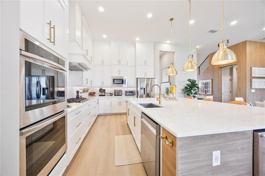 Furnished interior view inside a new home in Avalon Ridge, Winter Garden (Image 52).