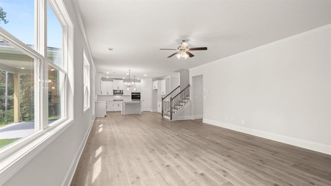 Spacious, unfurnished interior of a new home in Holland Estates, Powder Springs (Image 33). Spacious, unfurnished interior of a new home in Holland Estates, Powder Springs (Image 33).