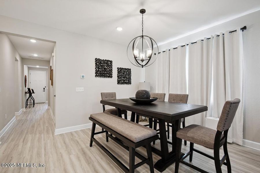 Furnished interior view inside a new home in , Yulee (Image 25). Furnished interior view inside a new home in , Yulee (Image 25).