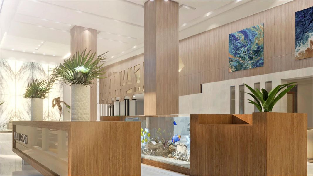 Lobby (Rendering) Lobby (Rendering)