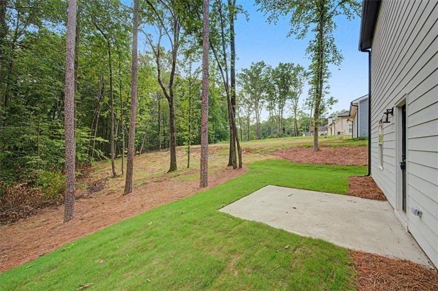 Exterior details and patio area of a home in , Canton (Image 28). Exterior details and patio area of a home in , Canton (Image 28).