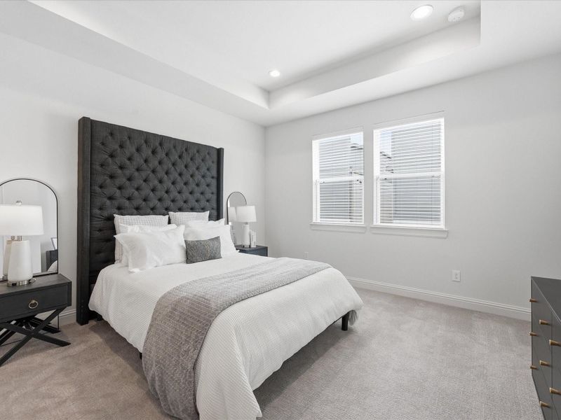 Furnished interior view inside a new home in Hardy Skyline, Houston (Image 33). Furnished interior view inside a new home in Hardy Skyline, Houston (Image 33).