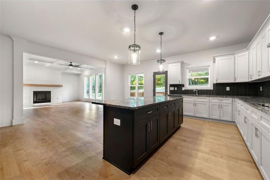 Furnished interior view inside a new home in Steeplechase, Hoschton (Image 6).