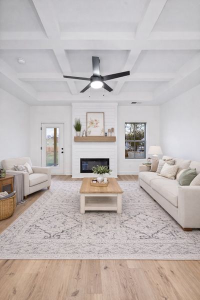 Representative furnished interior of a home built from the Montgomery by Rockwood Homes in New Hope Estates, Nashville (Image 7). Representative furnished interior of a home built from the Montgomery by Rockwood Homes in New Hope Estates, Nashville (Image 7).