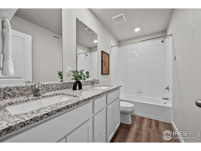 Furnished interior view inside a new home in Hidden Creek, Frederick (Image 11).