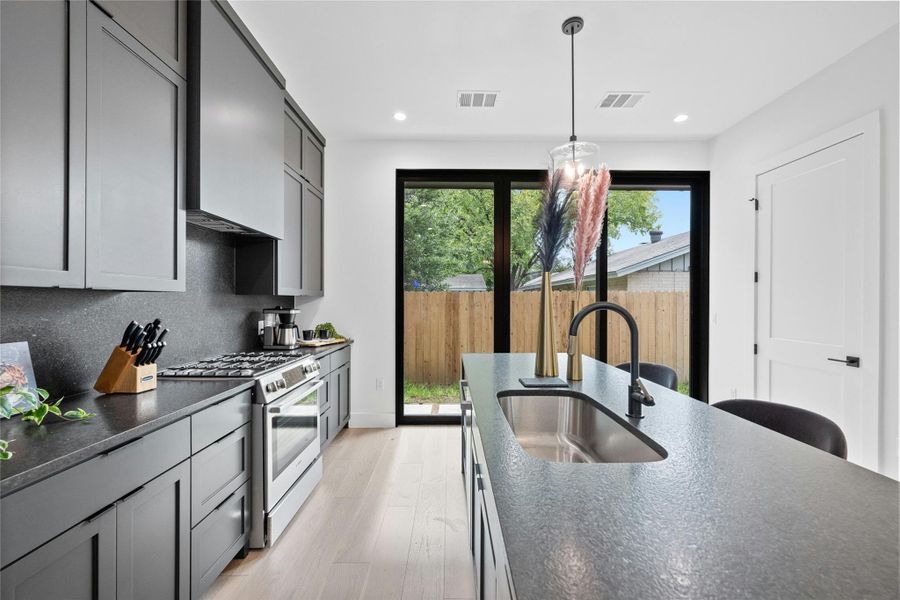 Furnished interior view inside a new home in , Austin (Image 9).