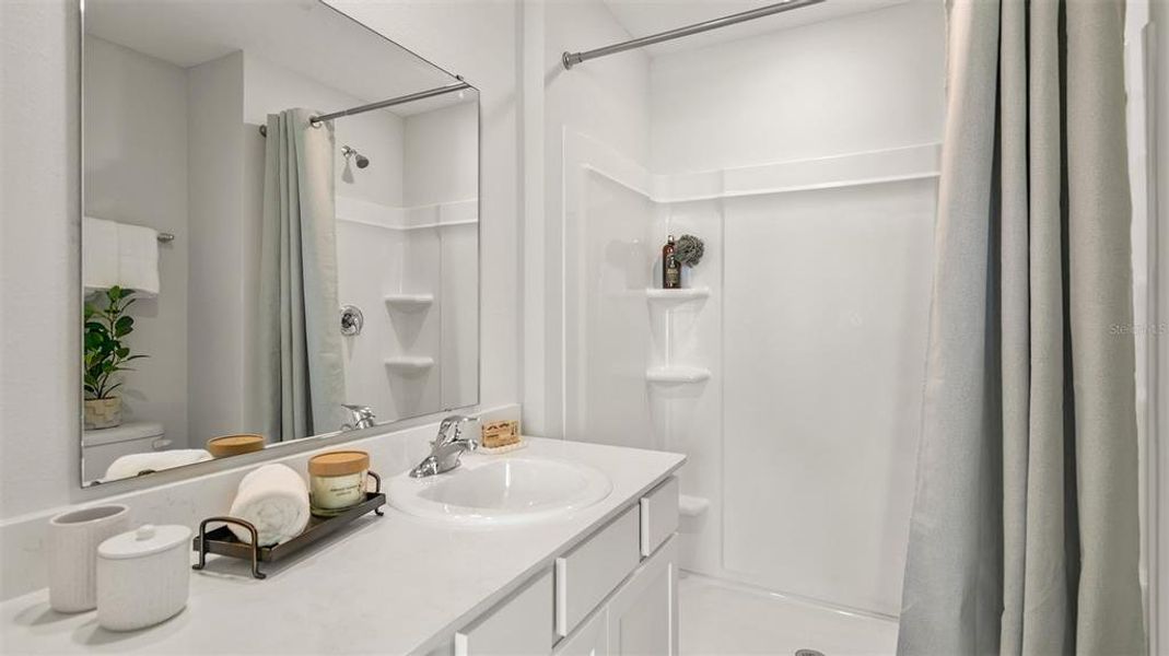Furnished interior view inside a new home in Stokes Landing, St. Augustine (Image 17).