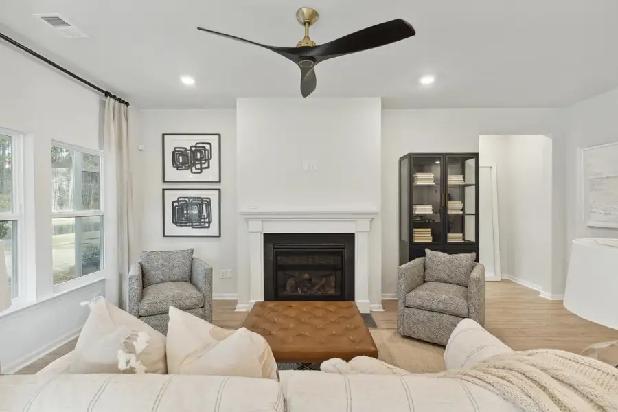 Furnished interior view inside a new home in Horizons at Summers Corner | 55+, Summerville (Image 6).
