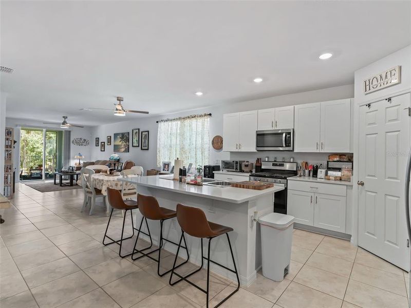 Furnished interior view inside a new home in Fox Pointe at Rivers Edge, Leesburg (Image 32).