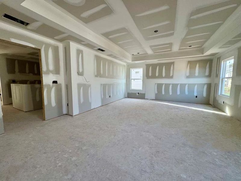 Primary Bedroom Construction Progress Primary Bedroom Construction Progress