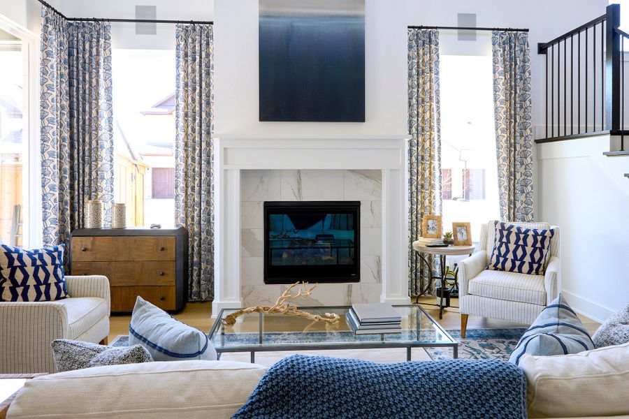 Furnished interior view inside a new home in Edgewater, Royse City (Image 15).