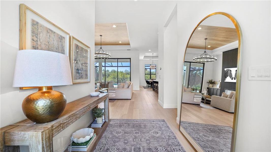 Furnished interior view inside a new home in , Port Charlotte (Image 8).