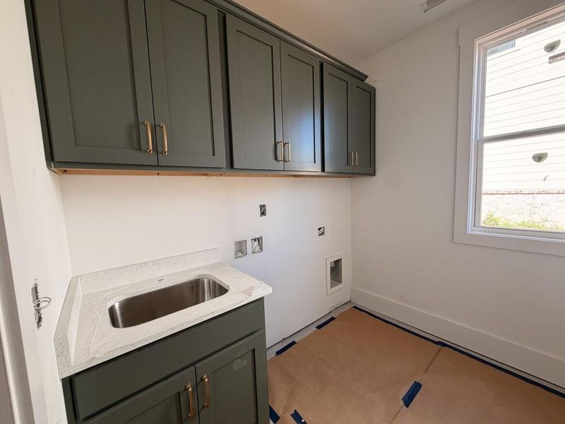In-progress construction of a new home in Livingstone Park, Kennesaw, GA (Image 39).