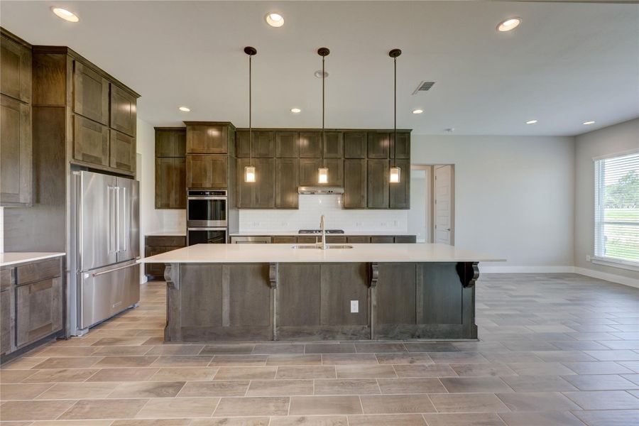 Furnished interior view inside a new home in Esperanza, Dripping Springs (Image 3).