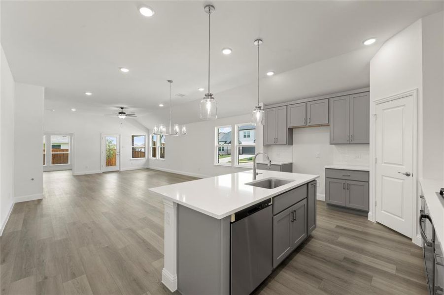Furnished interior view inside a new home in Walden Pond, Forney (Image 17).
