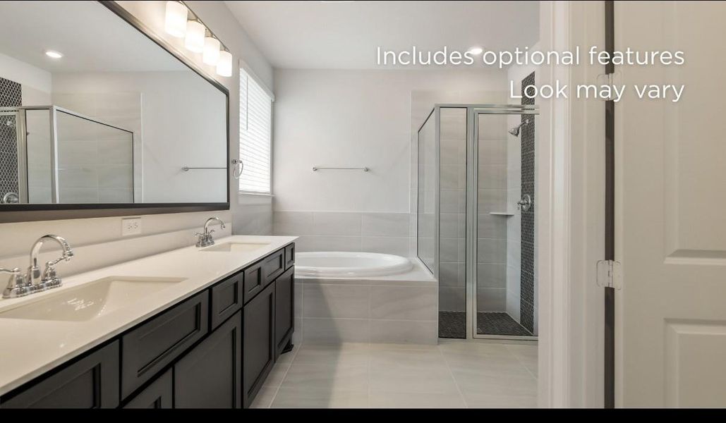 Furnished interior view inside a new home in WILDTREE 50', Montgomery (Image 7).