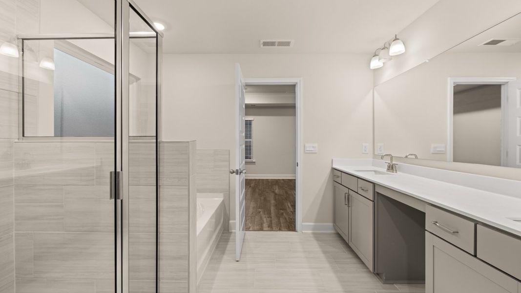 Furnished interior view inside a new home in Evergreen Crossing, Locust Grove (Image 10).