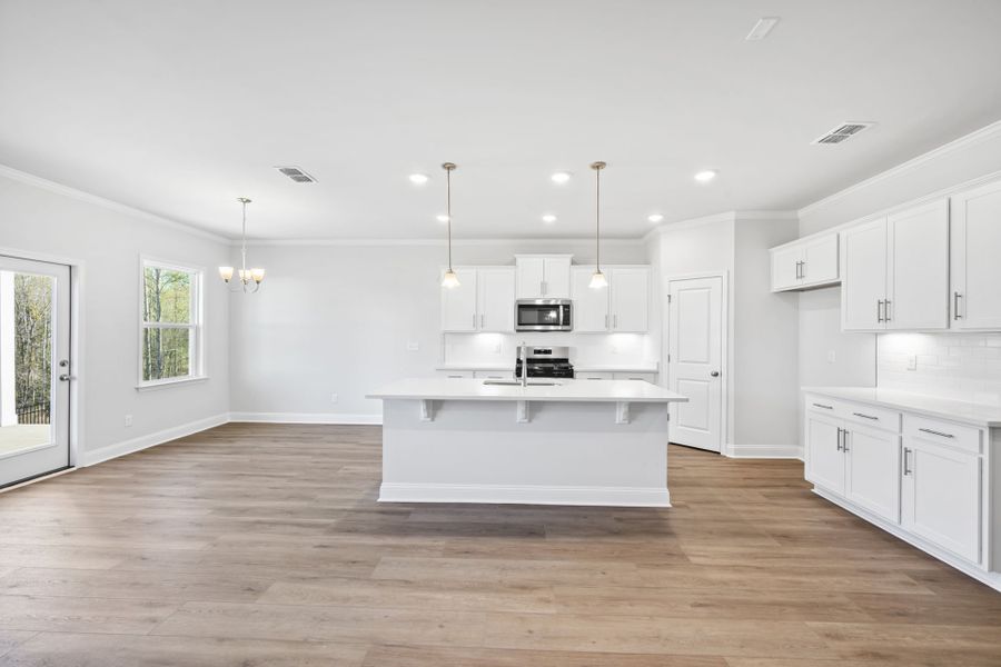 Furnished interior view inside a new home in Carriage Estates, Lexington (Image 14).