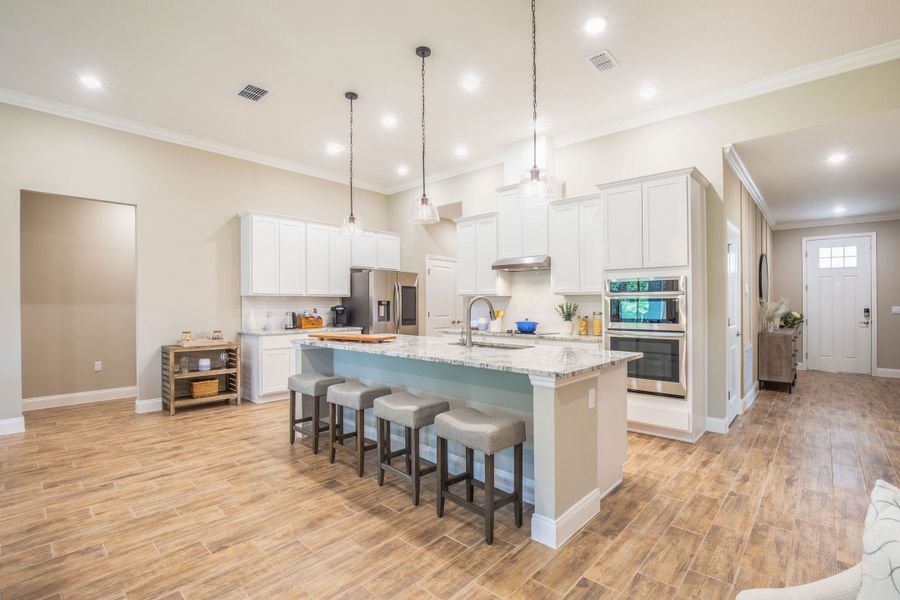 Furnished interior view inside a new home in Royal Highlands, Weeki Wachee (Image 5). Furnished interior view inside a new home in Royal Highlands, Weeki Wachee (Image 5).