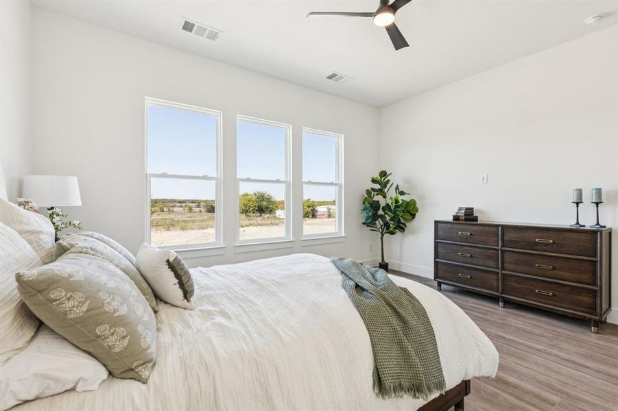 Furnished interior view inside a new home in , Justin (Image 31).