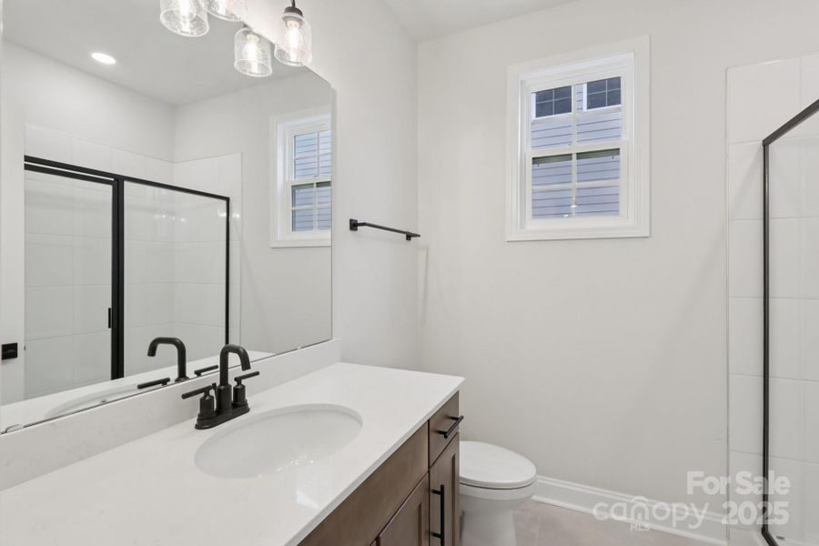 Furnished interior view inside a new home in Falls Cove, Troutman (Image 5).