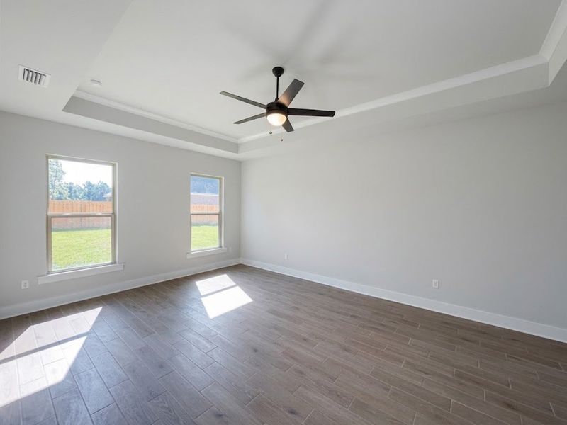 Spacious, unfurnished interior of a new home in Iron Rock, Cantonment (Image 8). Spacious, unfurnished interior of a new home in Iron Rock, Cantonment (Image 8).