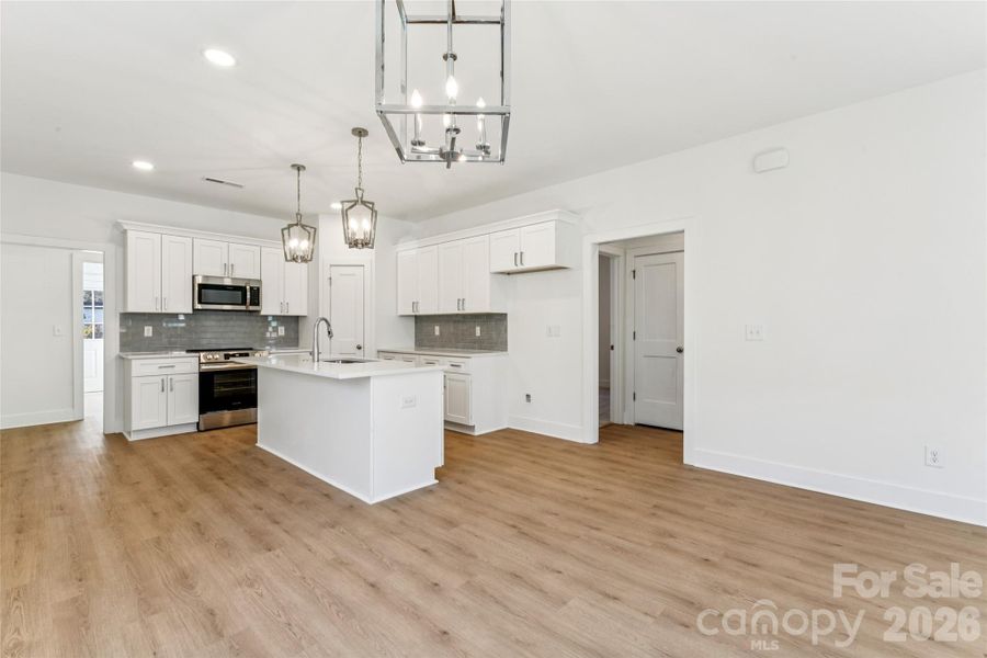 Furnished interior view inside a new home in , Concord (Image 5). Furnished interior view inside a new home in , Concord (Image 5).