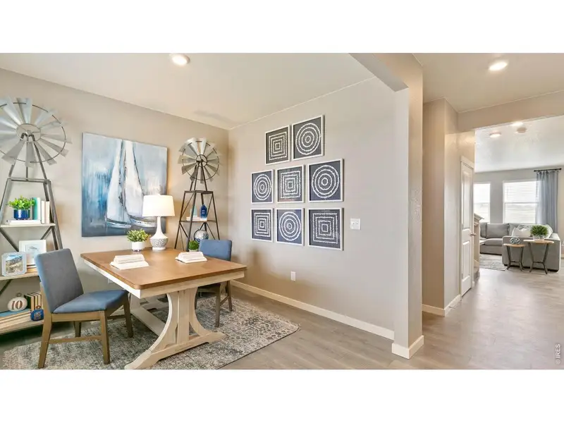 Furnished interior view inside a new home in Hansen Farm, Fort Collins (Image 4).