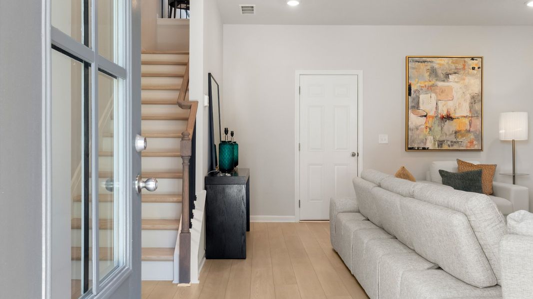 Furnished interior view inside a new home in Silverock, McDonough (Image 5).