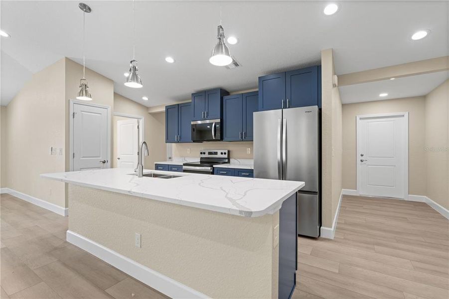 Furnished interior view inside a new home in , Englewood (Image 14).