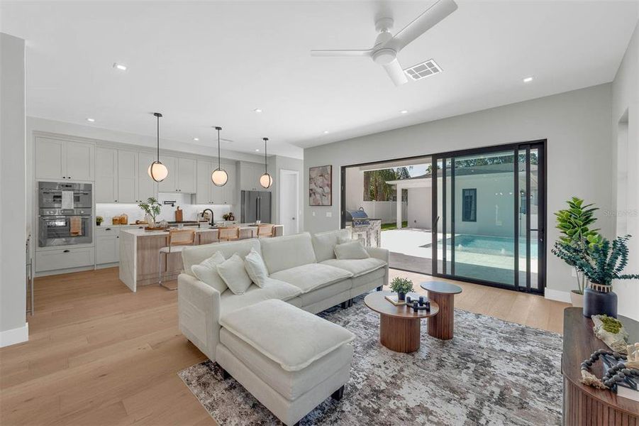 Furnished interior view inside a new home in College Park, Orlando (Image 9). Furnished interior view inside a new home in College Park, Orlando (Image 9).