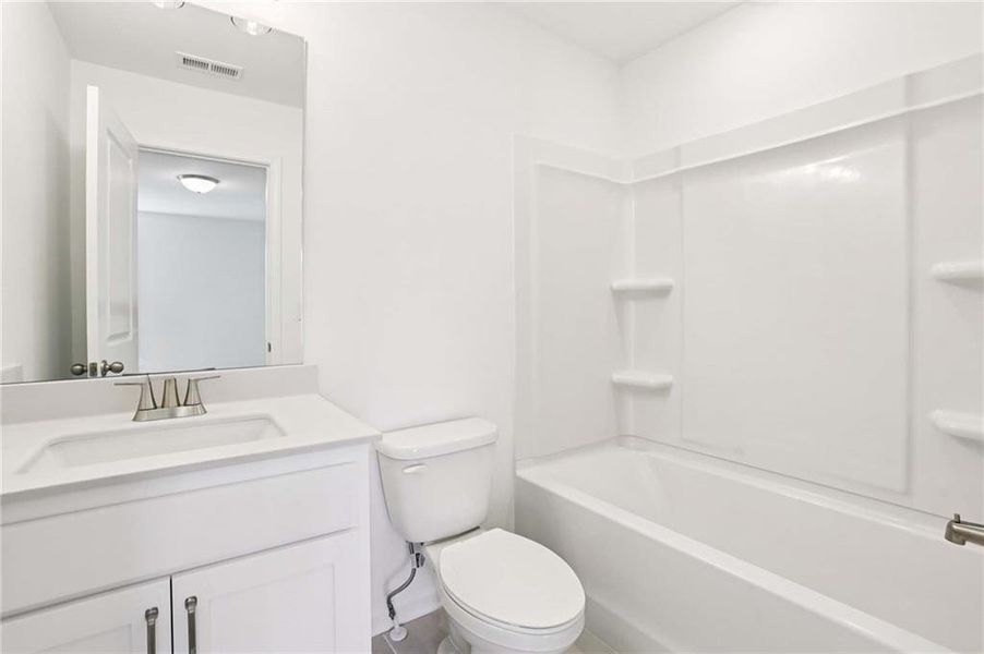 Furnished interior view inside a new home in Arbors at Richland Creek, Buford (Image 11).