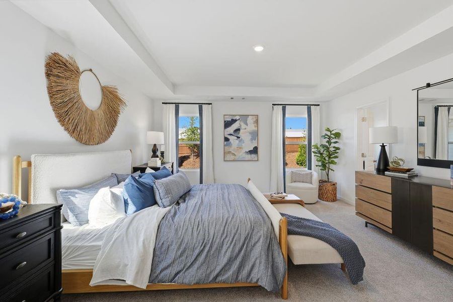 Furnished interior view inside a new home in Falls Creek, Flowery Branch (Image 17).