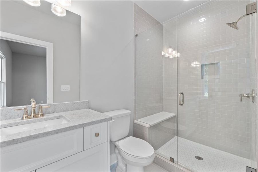 Furnished interior view inside a new home in Vickery, Cumming (Image 17).