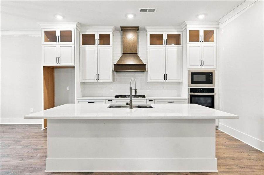 Furnished interior view inside a new home in , Ellijay (Image 10).
