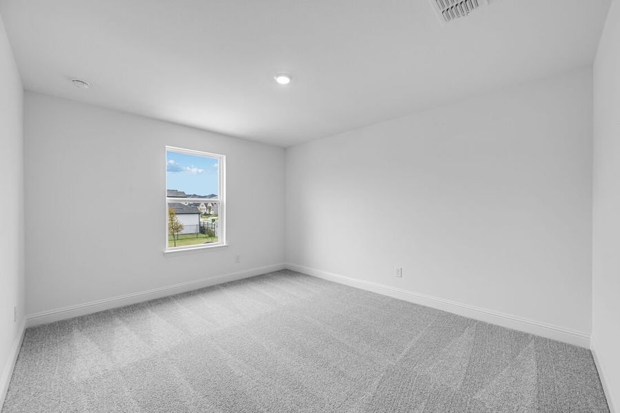 Spacious, unfurnished interior of a new home in Cross Creek Meadows 55s, Celina (Image 24). Spacious, unfurnished interior of a new home in Cross Creek Meadows 55s, Celina (Image 24).