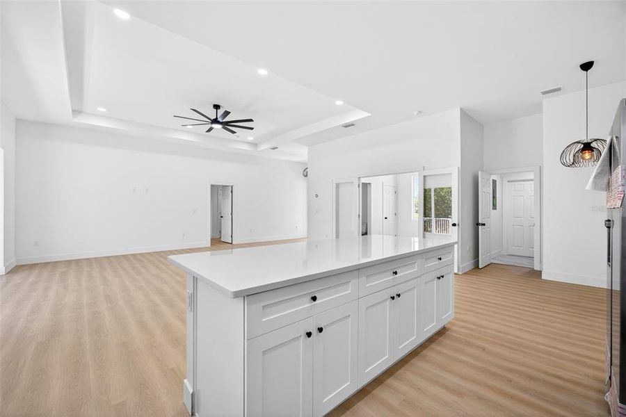 Furnished interior view inside a new home in , Punta Gorda (Image 8).