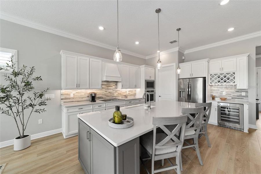 Furnished interior view inside a new home in , Ocala (Image 38).