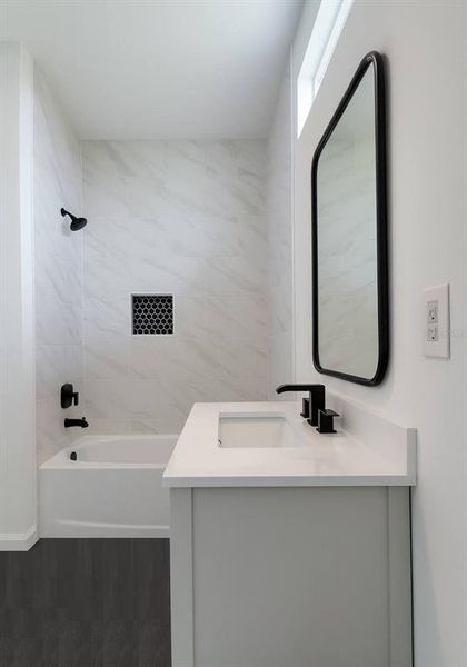 Furnished interior view inside a new home in , Kissimmee (Image 6).