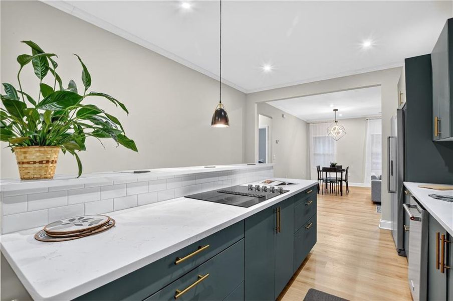 Furnished interior view inside a new home in , East Point (Image 5).