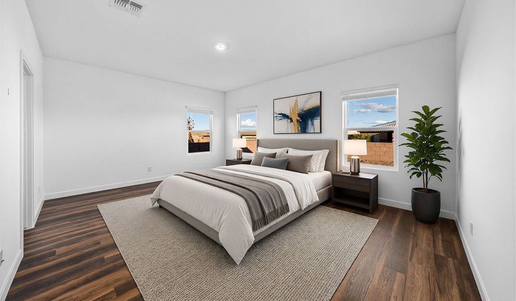 Furnished interior view inside a new home in Solterra, Green Valley (Image 9).