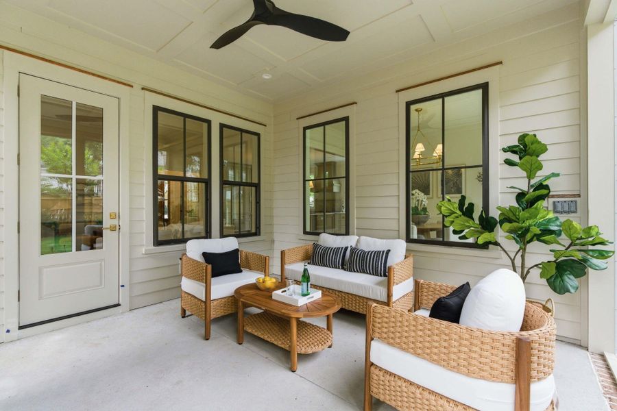 Exterior details and patio area of a home in , Mount Pleasant (Image 30).