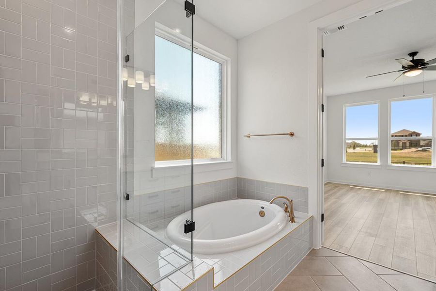 Furnished interior view inside a new home in Flora, Hutto (Image 8).