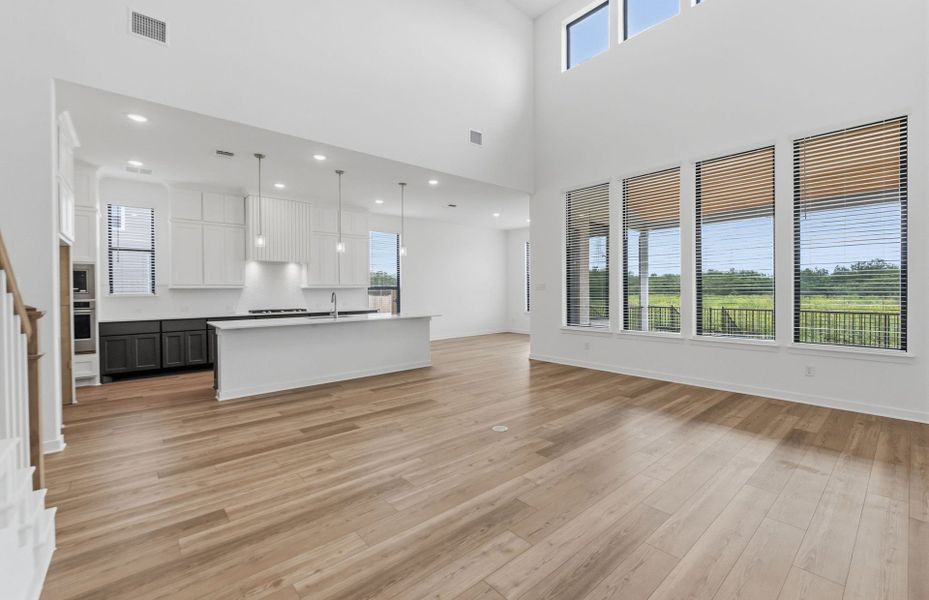 Representative unfurnished interior of a home built from the Ferris by Pulte Homes in Kuempel Estates, Pflugerville (Image 68). Representative unfurnished interior of a home built from the Ferris by Pulte Homes in Kuempel Estates, Pflugerville (Image 68).