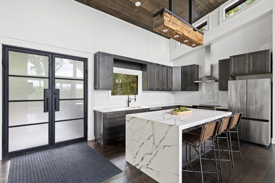 Furnished interior view inside a new home in , Mineral Bluff (Image 5).