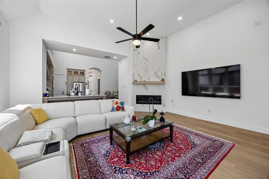 Furnished interior view inside a new home in Mosaic, Celina (Image 9).