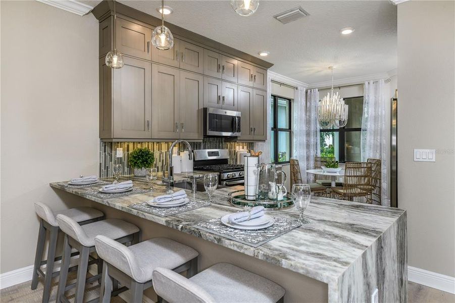 Furnished interior view inside a new home in Cresswind Lakewood Ranch, Lakewood Ranch (Image 14). Furnished interior view inside a new home in Cresswind Lakewood Ranch, Lakewood Ranch (Image 14).