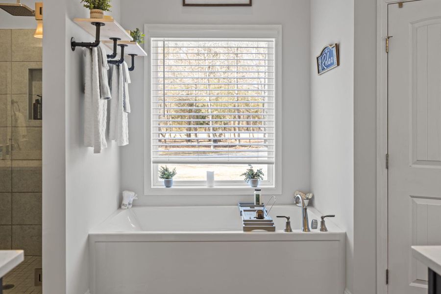 Close-up of interior finishes inside a home in , Meggett (Image 18).